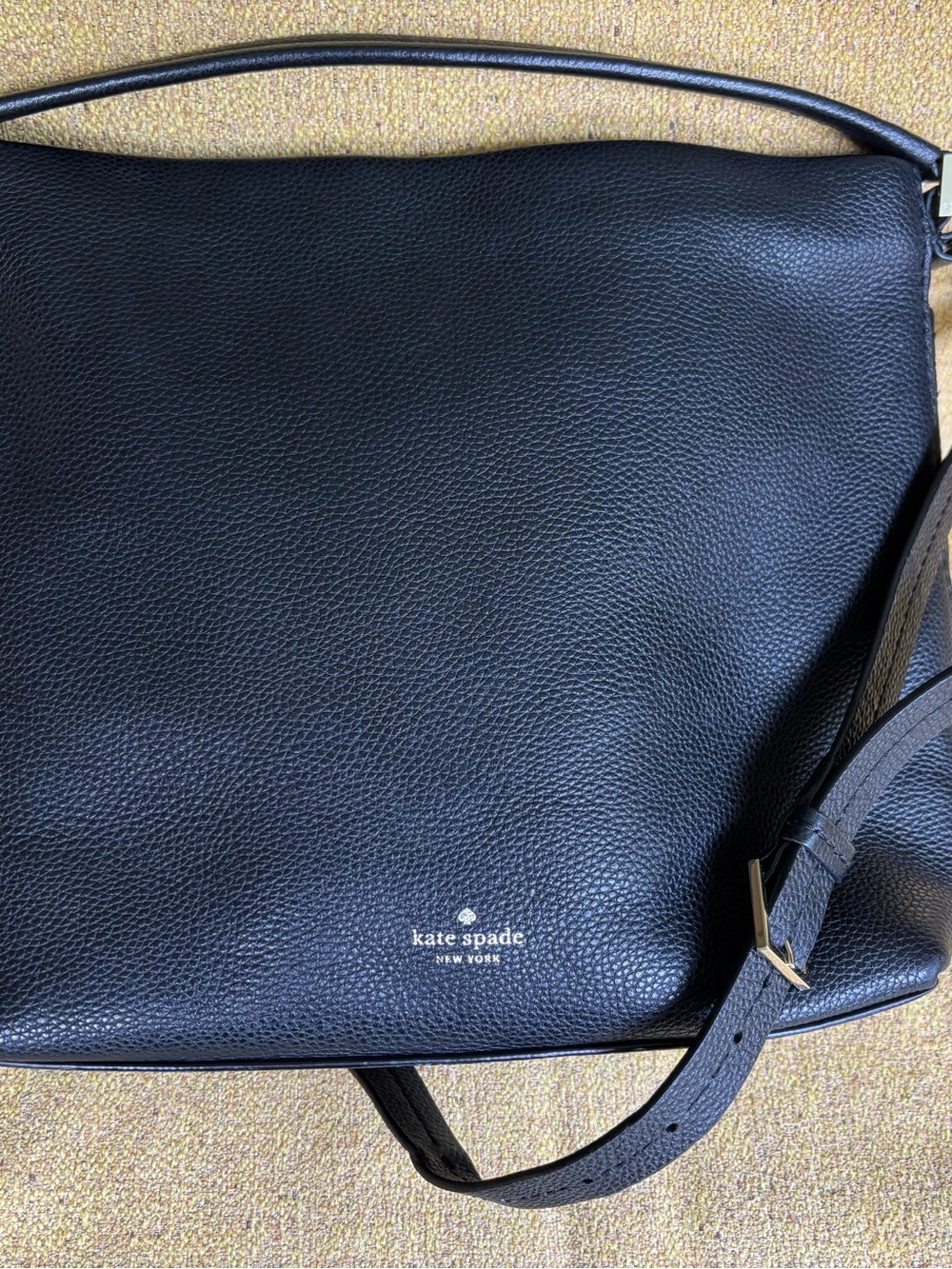 Kate Spade Black Pebble Leather bag